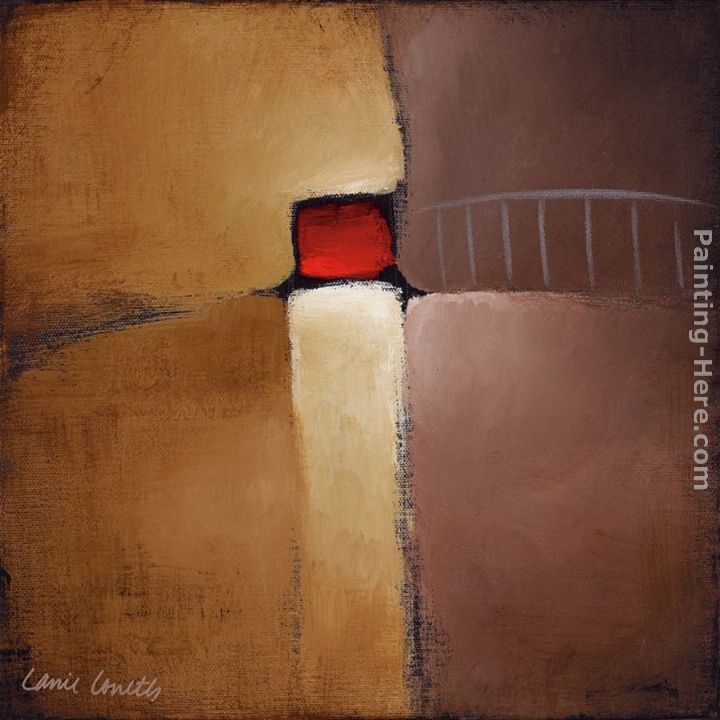 Chocolate Square IV painting - Lanie Loreth Chocolate Square IV art painting